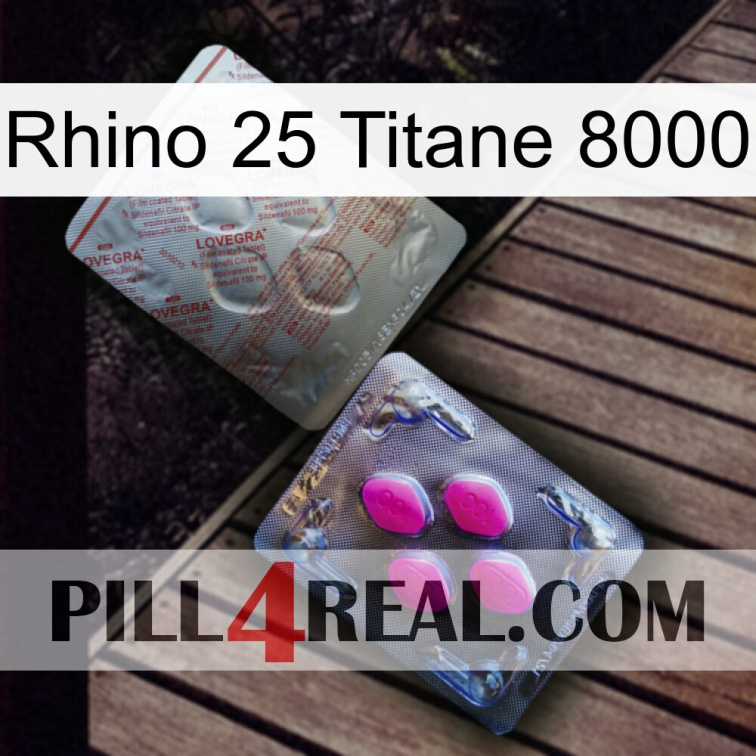Rhino 25 Titanium 8000 38